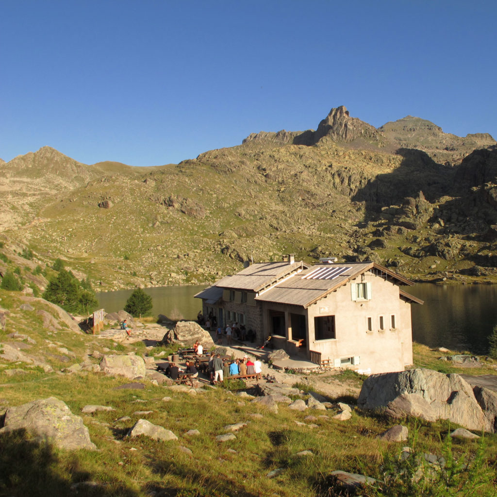 Refuge des Merveilles dans la vallée des Merveilles