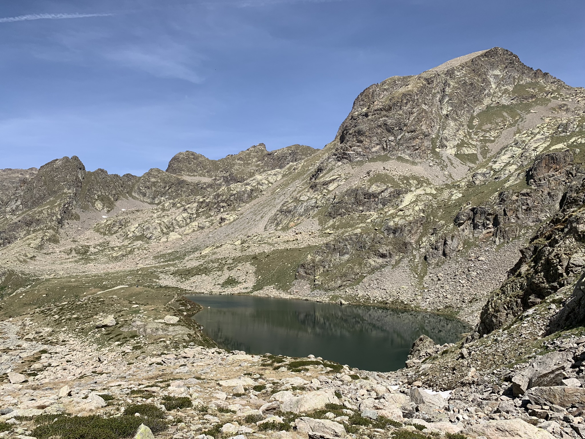 Paysage minéral de la Vallée des Merveilles
